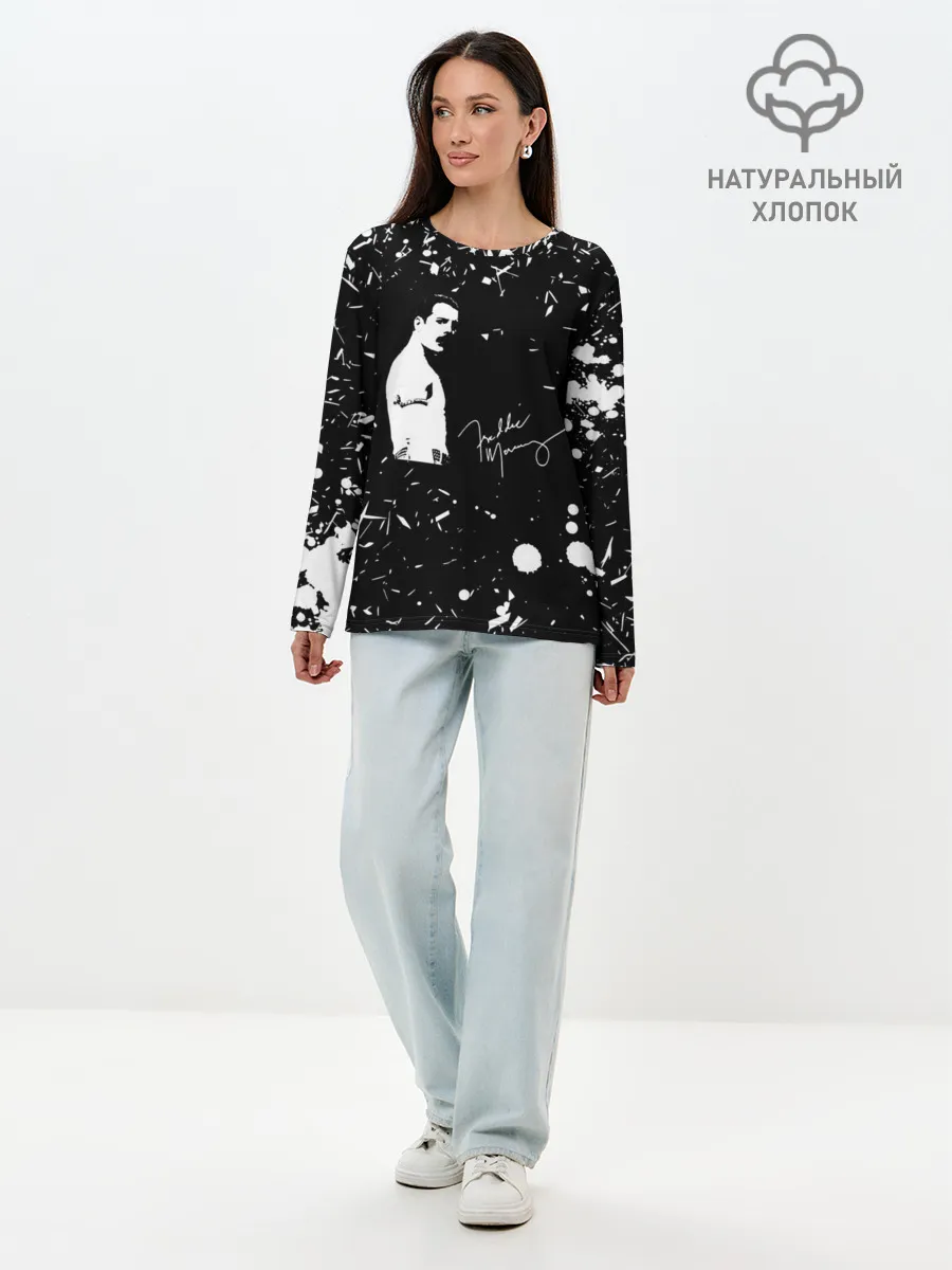 Лонгслив женский. Хлопок / Queen