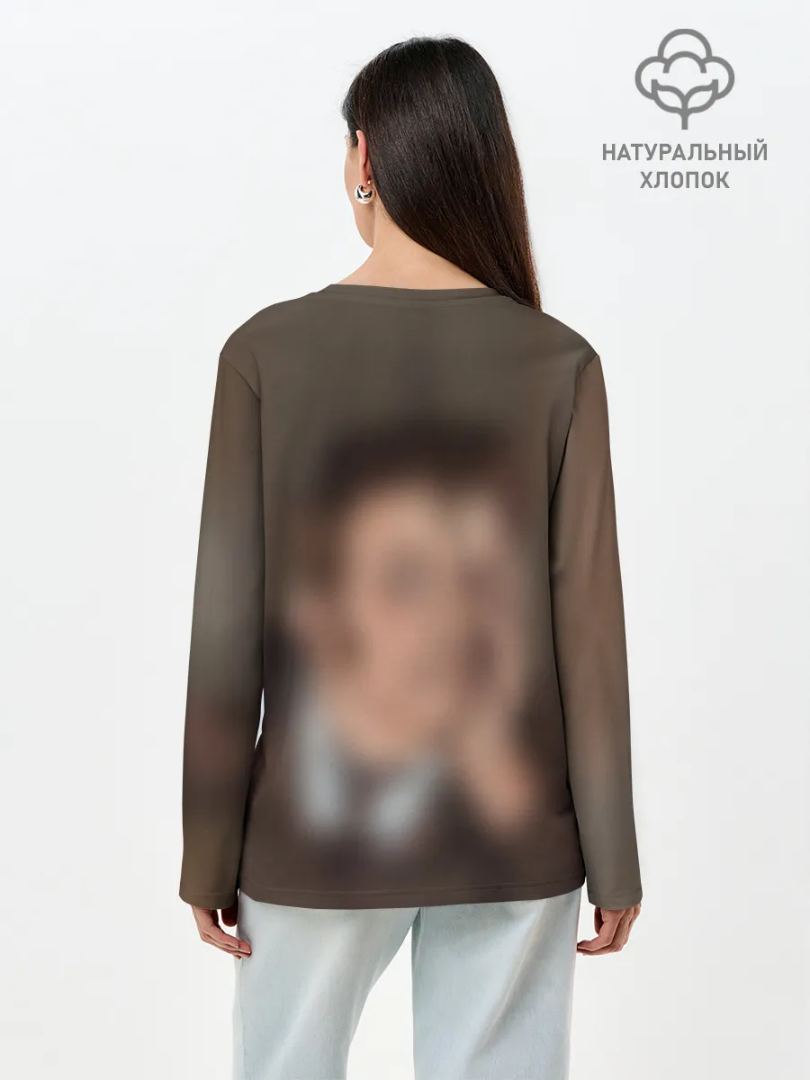 Лонгслив женский. Хлопок / 10TH DOCTOR WHO