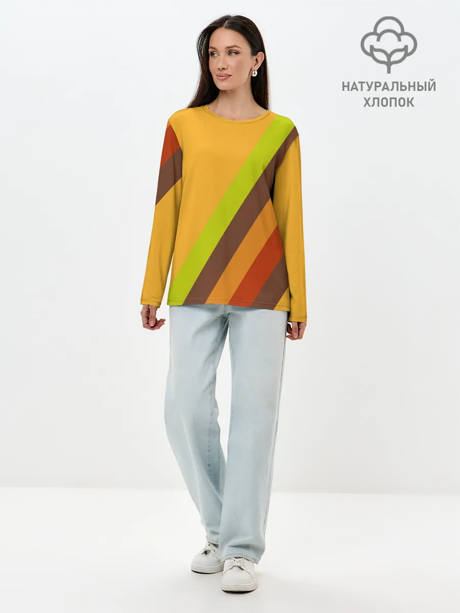 Лонгслив женский. Хлопок / Fortnite Doggo