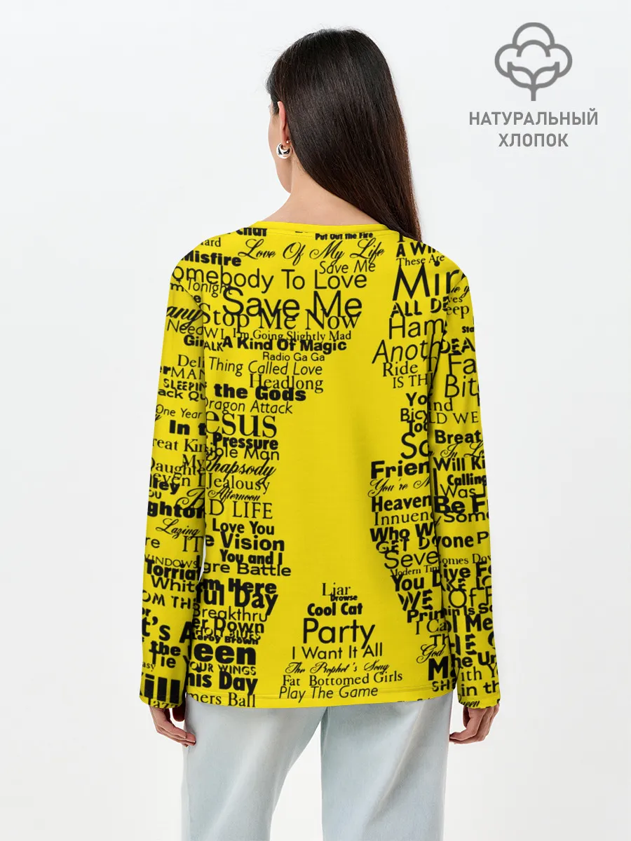 Лонгслив женский. Хлопок / Queen