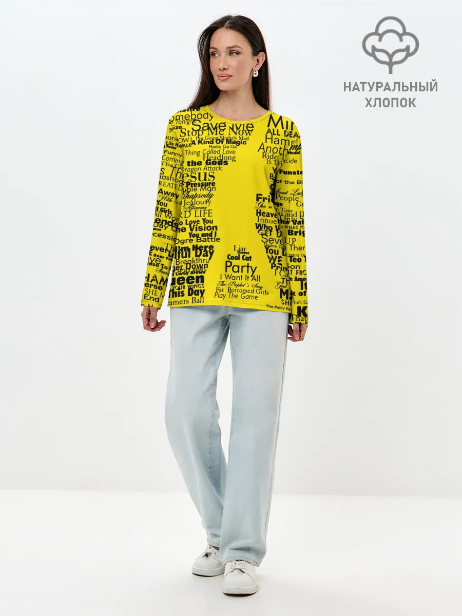 Лонгслив женский. Хлопок / Queen