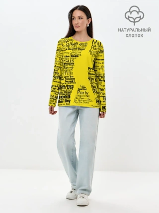 Лонгслив женский. Хлопок / Queen