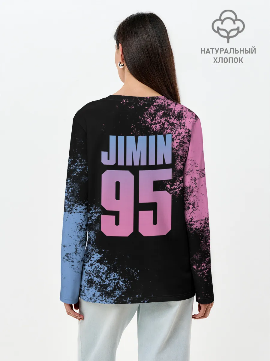 Лонгслив женский. Хлопок / BTS JIMIN