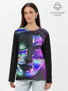 Лонгслив женский. Хлопок / Chrome Effect