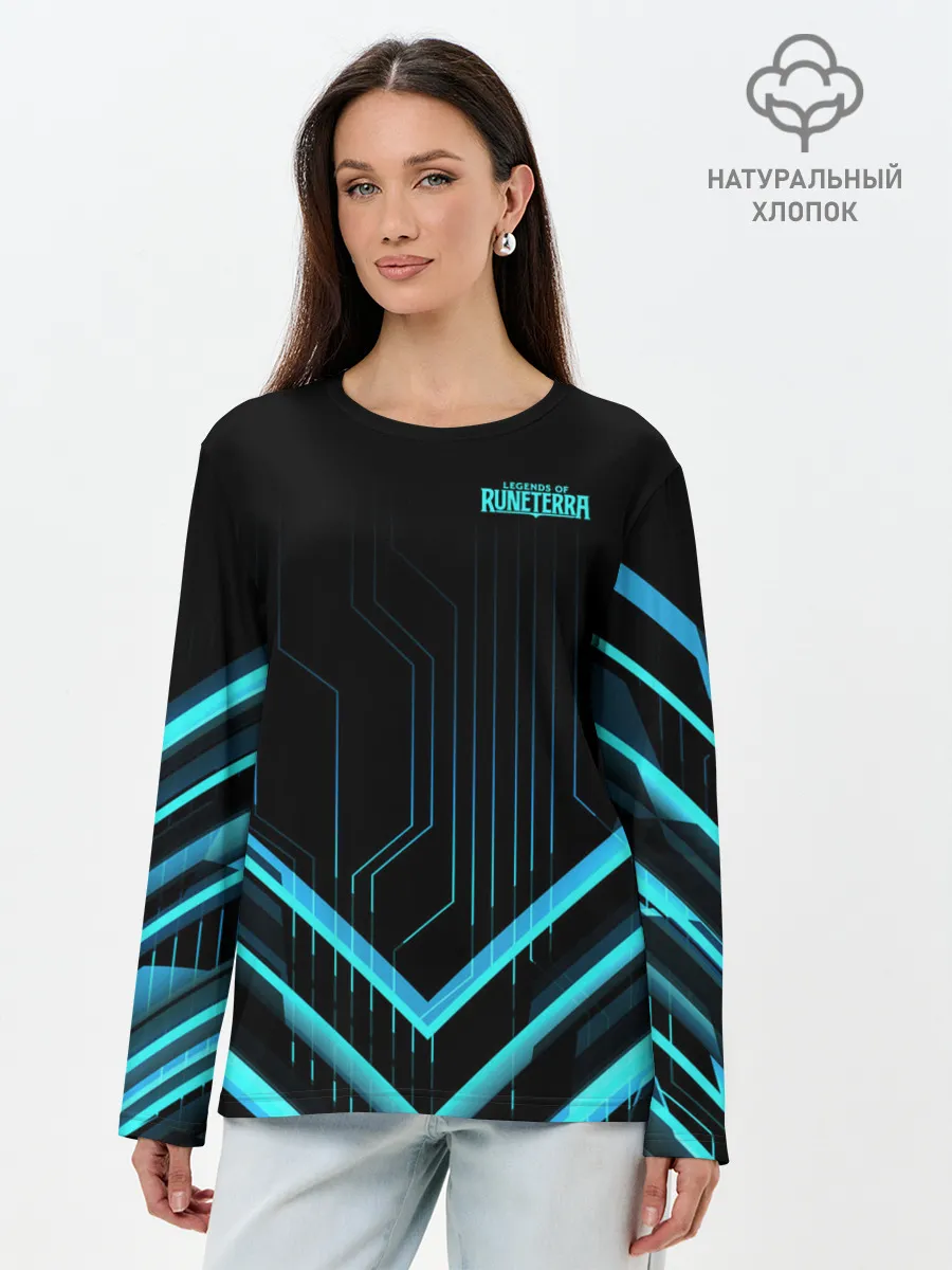 Лонгслив женский. Хлопок / Legends of Runeterra