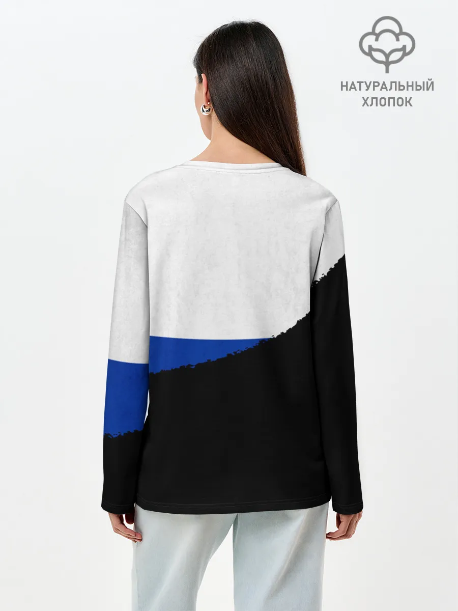 Лонгслив женский. Хлопок / Russia