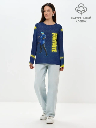 Лонгслив женский. Хлопок / FORTNITE NINJA