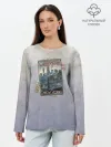 Лонгслив женский. Хлопок / Welcome to New York
