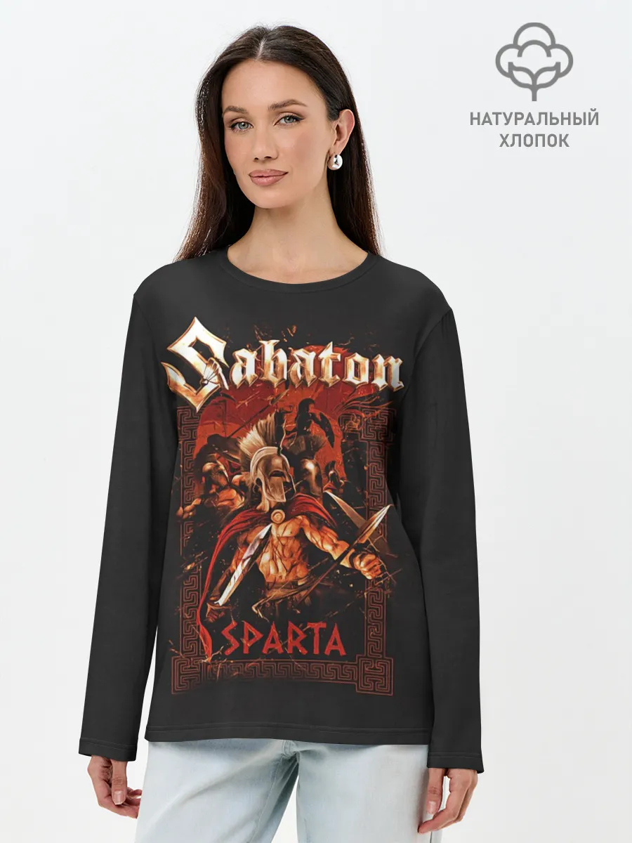 Лонгслив женский. Хлопок / Sabaton - Sparta