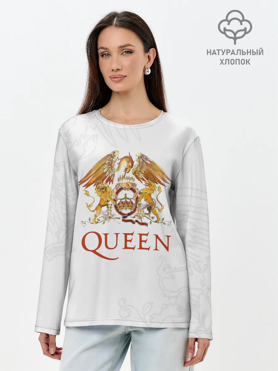 Лонгслив женский. Хлопок / Queen