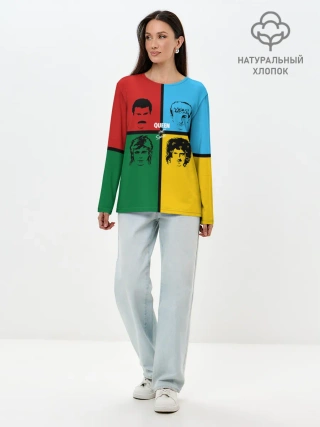 Лонгслив женский. Хлопок / Queen