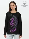Лонгслив женский. Хлопок / Purple Dragon