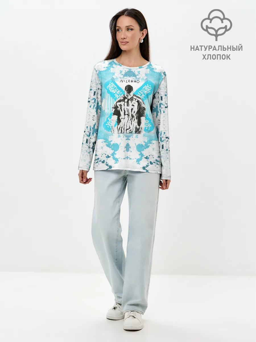 Лонгслив женский. Хлопок / NILETTO