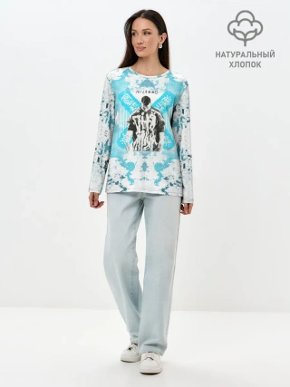 Лонгслив женский. Хлопок / NILETTO