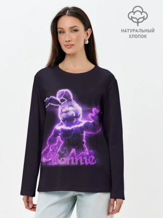 Лонгслив женский. Хлопок / Five Nights At Freddys