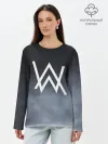Лонгслив женский. Хлопок / Alan Walker