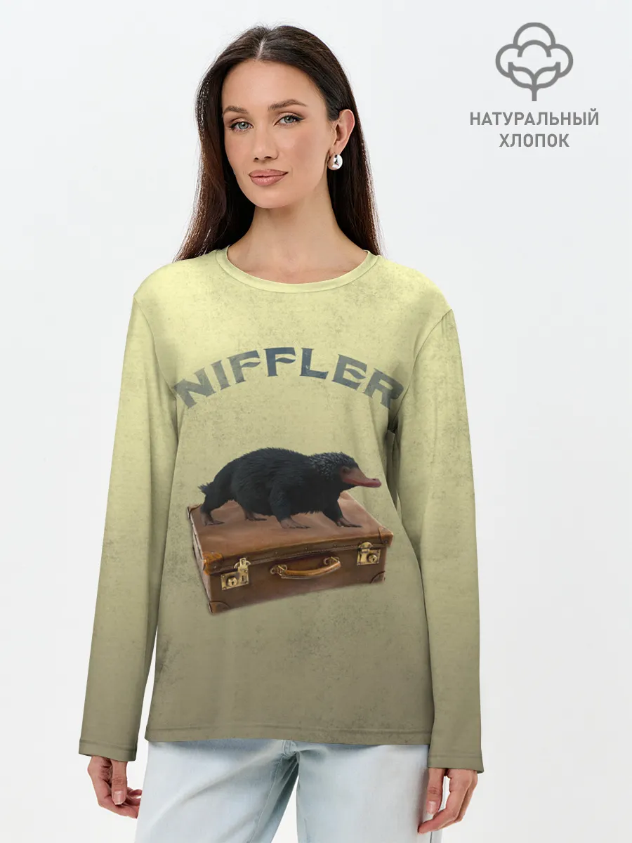 Лонгслив женский. Хлопок / NIFFLER