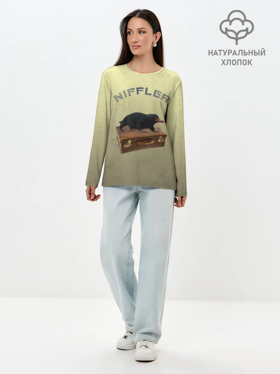 Лонгслив женский. Хлопок / NIFFLER