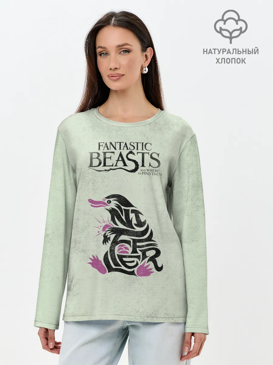 Лонгслив женский. Хлопок / NIFFLER