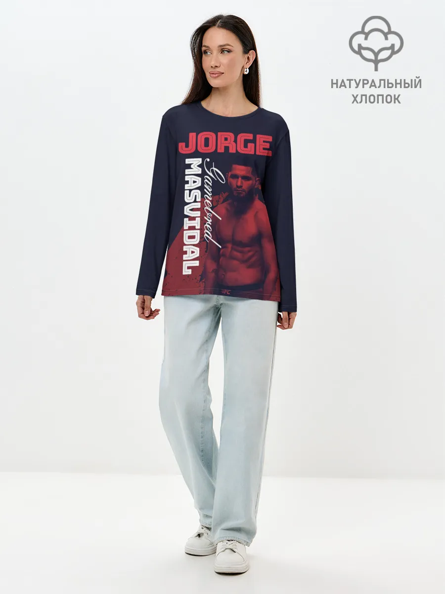 Лонгслив женский. Хлопок / Jorge Masvidal
