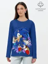 Лонгслив женский. Хлопок / Sonic