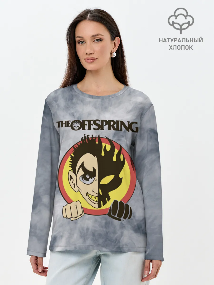 Лонгслив женский. Хлопок / The Offspring