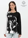 Лонгслив женский. Хлопок / AC/DC