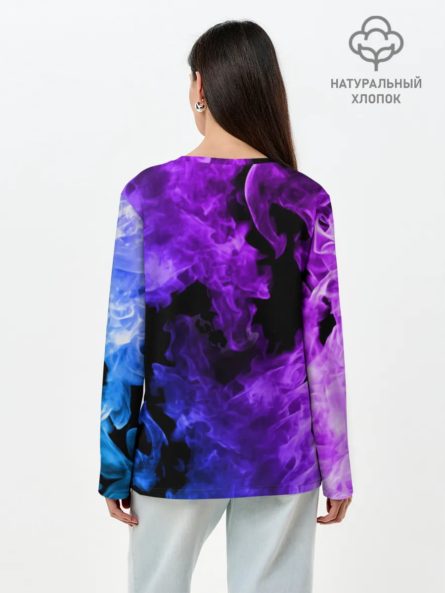 Лонгслив женский. Хлопок / SONIC