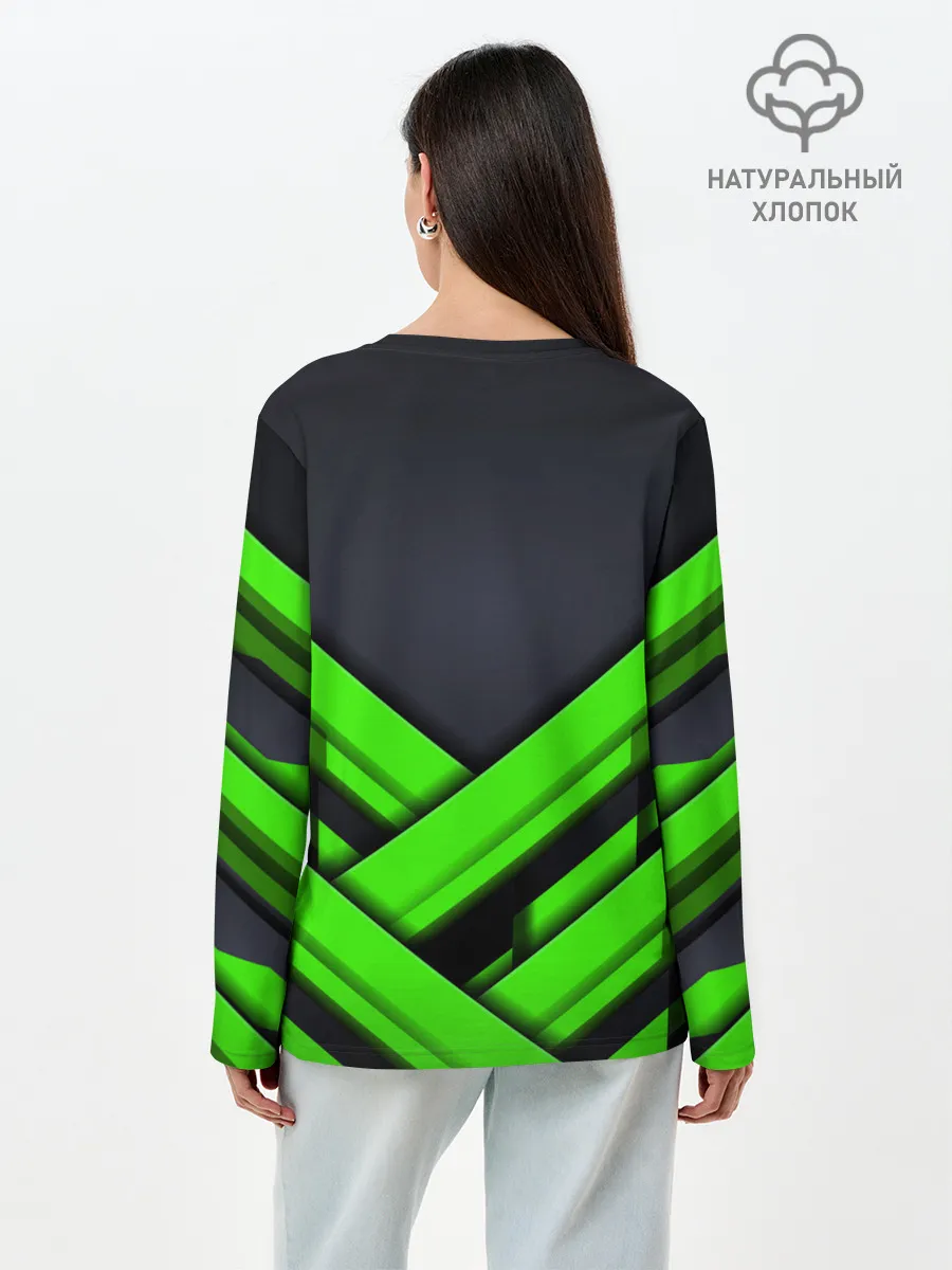 Лонгслив женский. Хлопок / Need for Speed