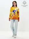 Лонгслив женский. Хлопок / Sonic