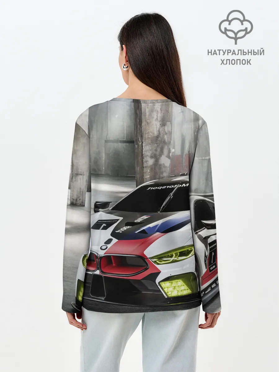 Лонгслив женский. Хлопок / Need for Speed