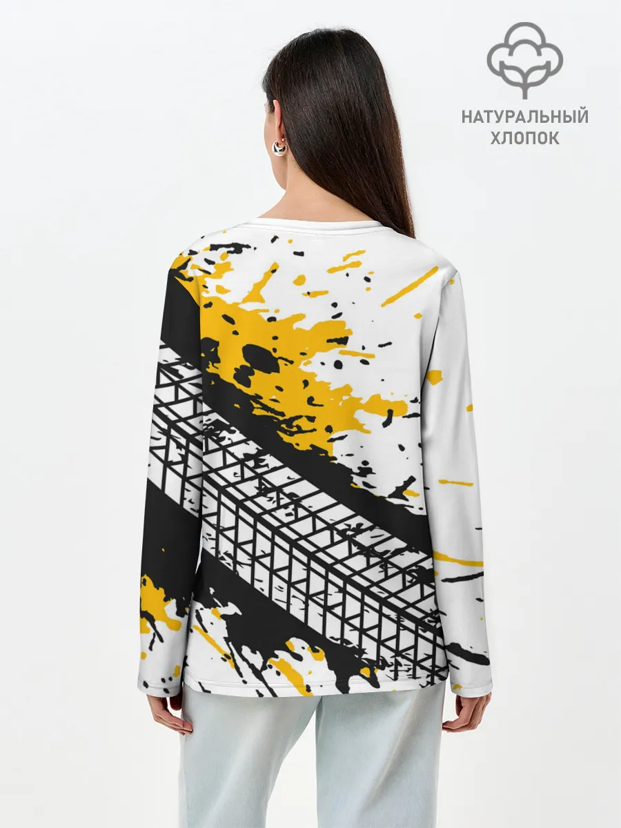 Лонгслив женский. Хлопок / Need for Speed