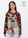 Лонгслив женский. Хлопок / I Love BTS