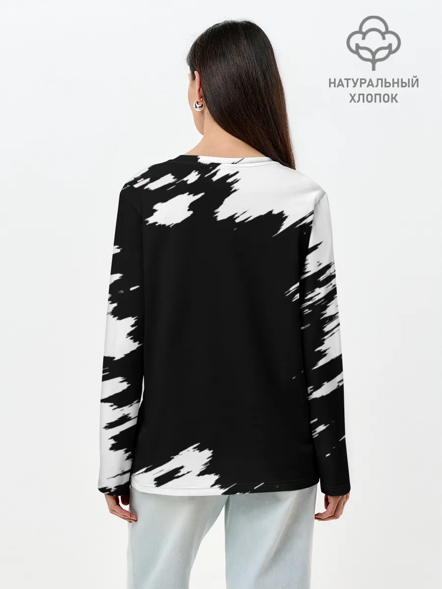 Лонгслив женский. Хлопок / AC/DC