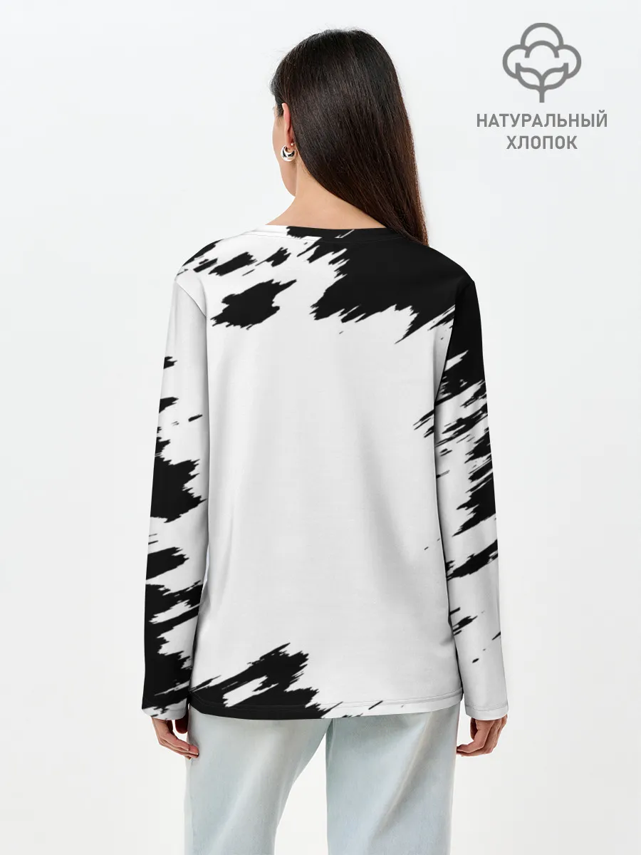 Лонгслив женский. Хлопок / AC/DC