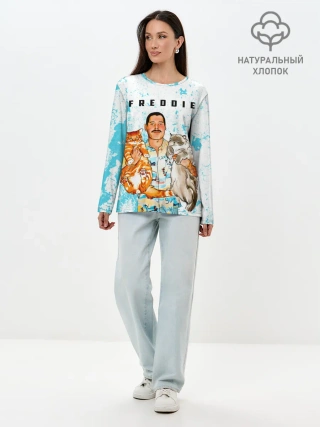 Лонгслив женский. Хлопок / Queen