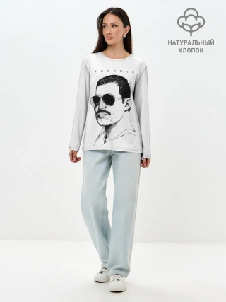 Лонгслив женский. Хлопок / Queen