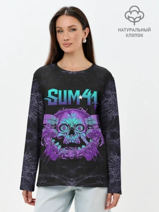 Лонгслив женский. Хлопок / No Personal space