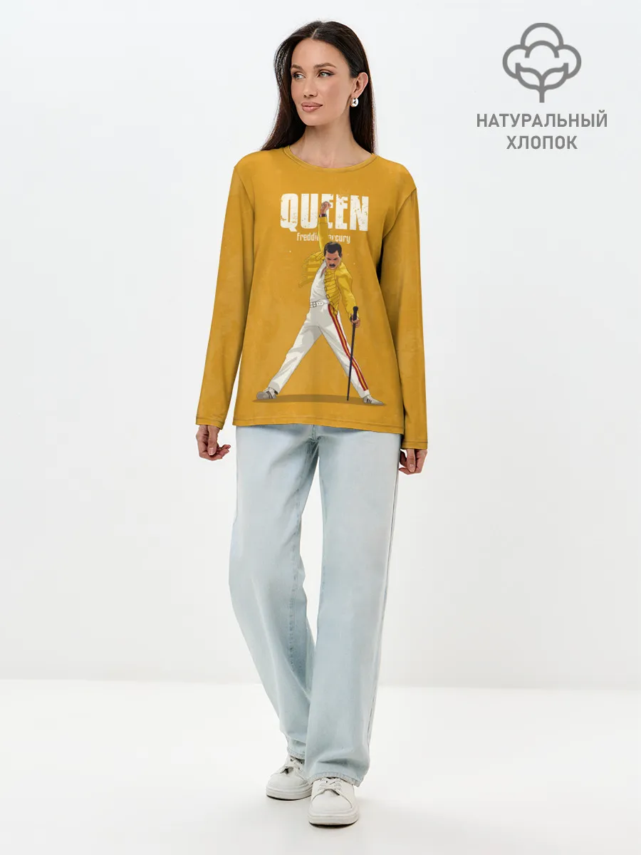 Лонгслив женский. Хлопок / Queen
