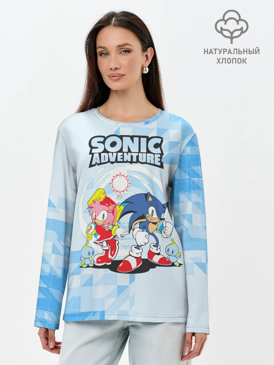 Лонгслив женский. Хлопок / sonik