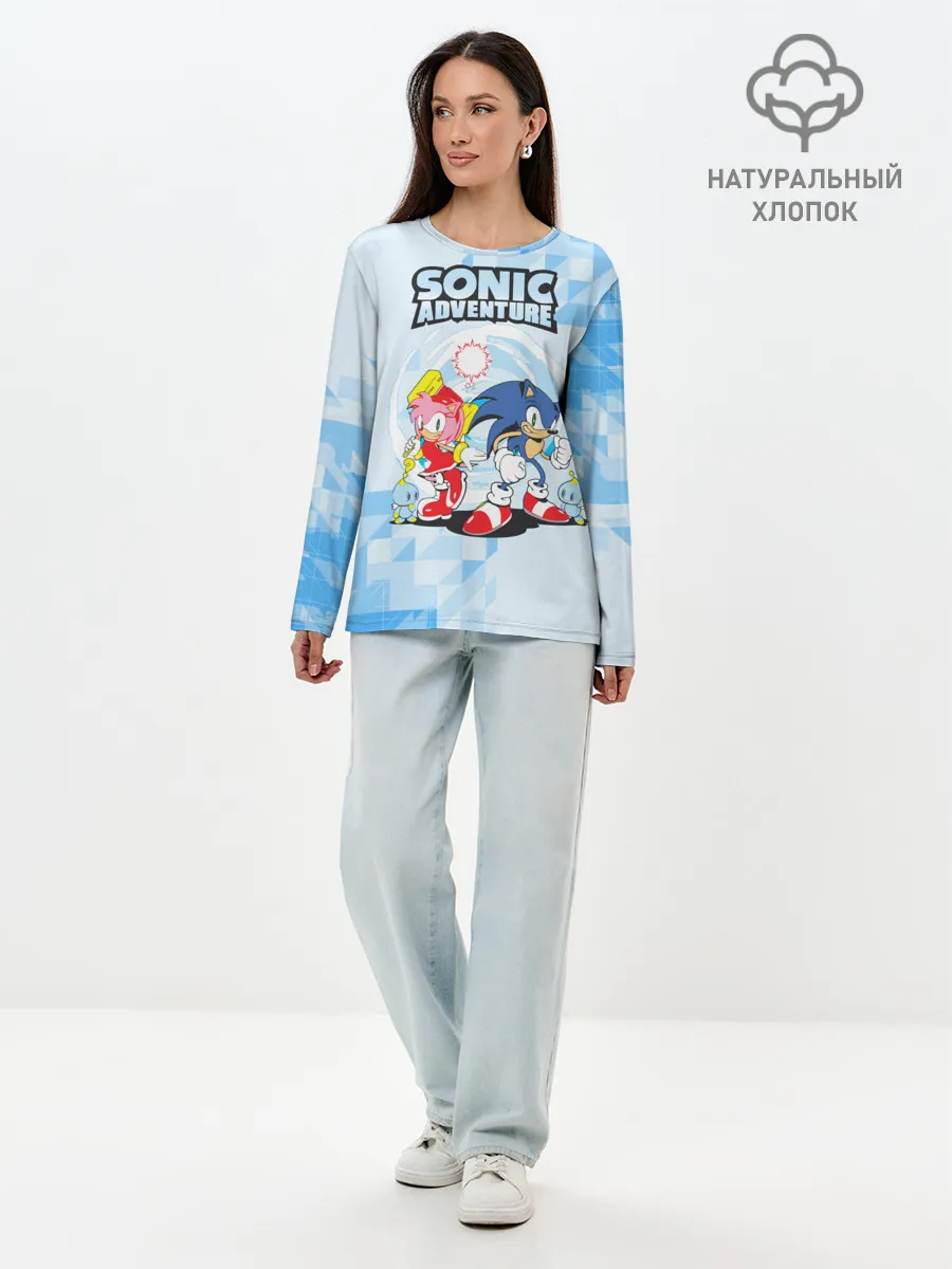 Лонгслив женский. Хлопок / sonik