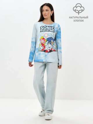 Лонгслив женский. Хлопок / sonik