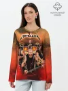 Лонгслив женский. Хлопок / Metallica