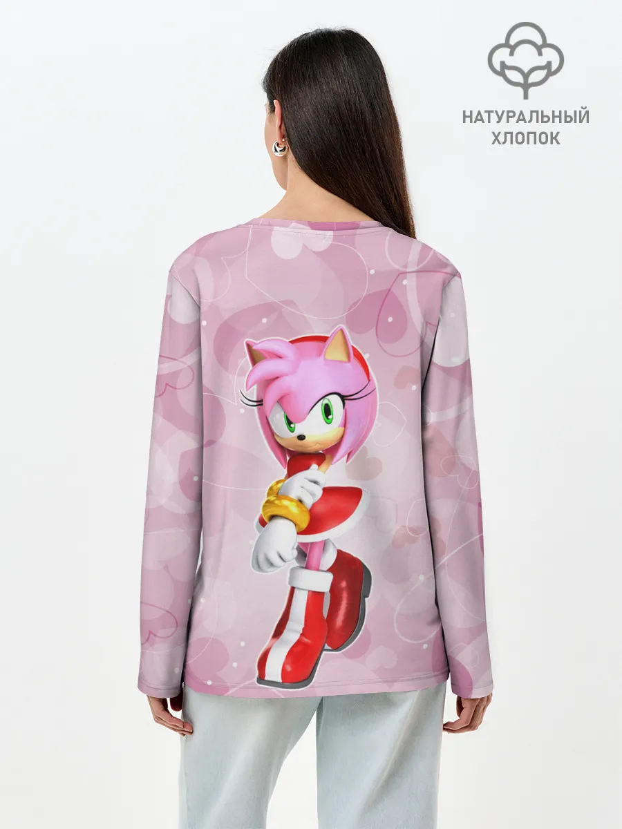 Лонгслив женский. Хлопок / Amy - Эми