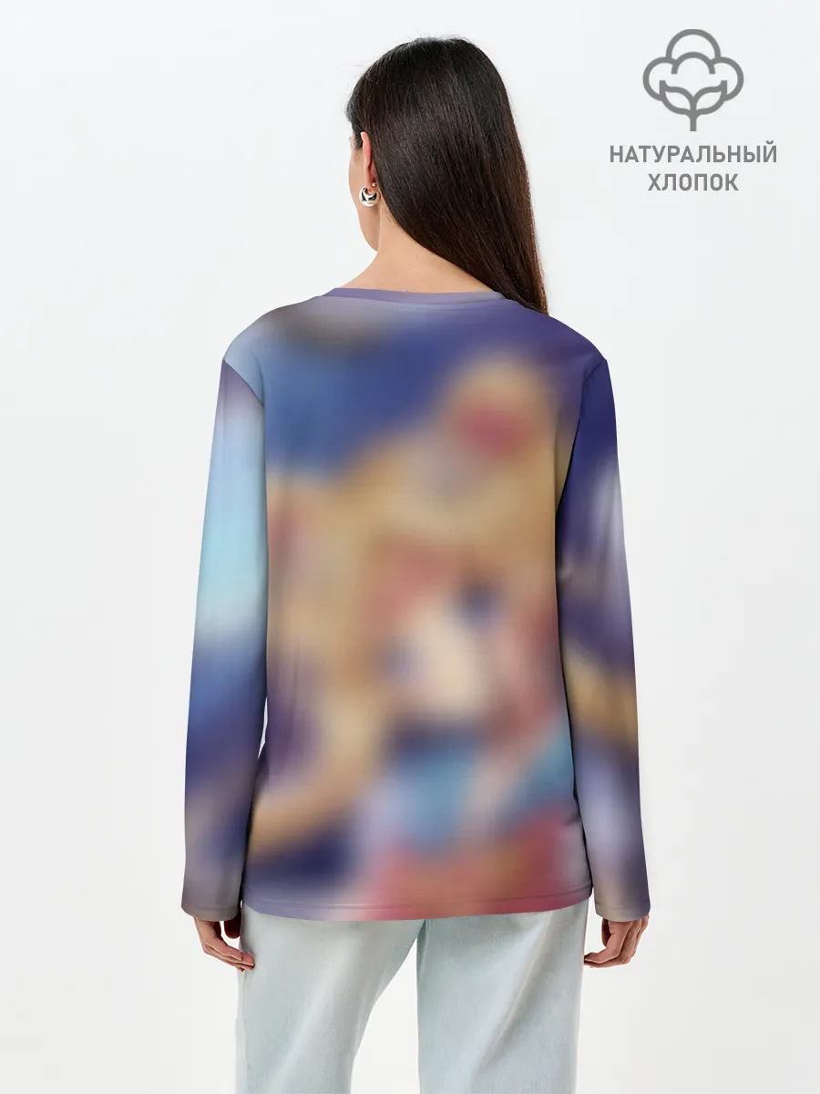 Лонгслив женский. Хлопок / SAILOR MOON