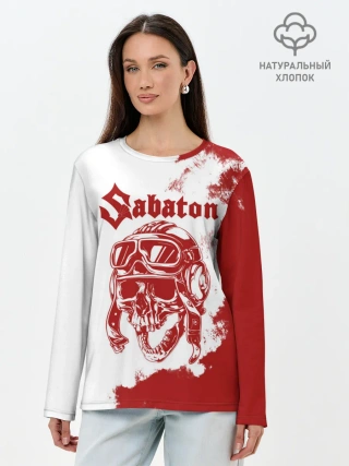 Лонгслив женский. Хлопок / Sabaton