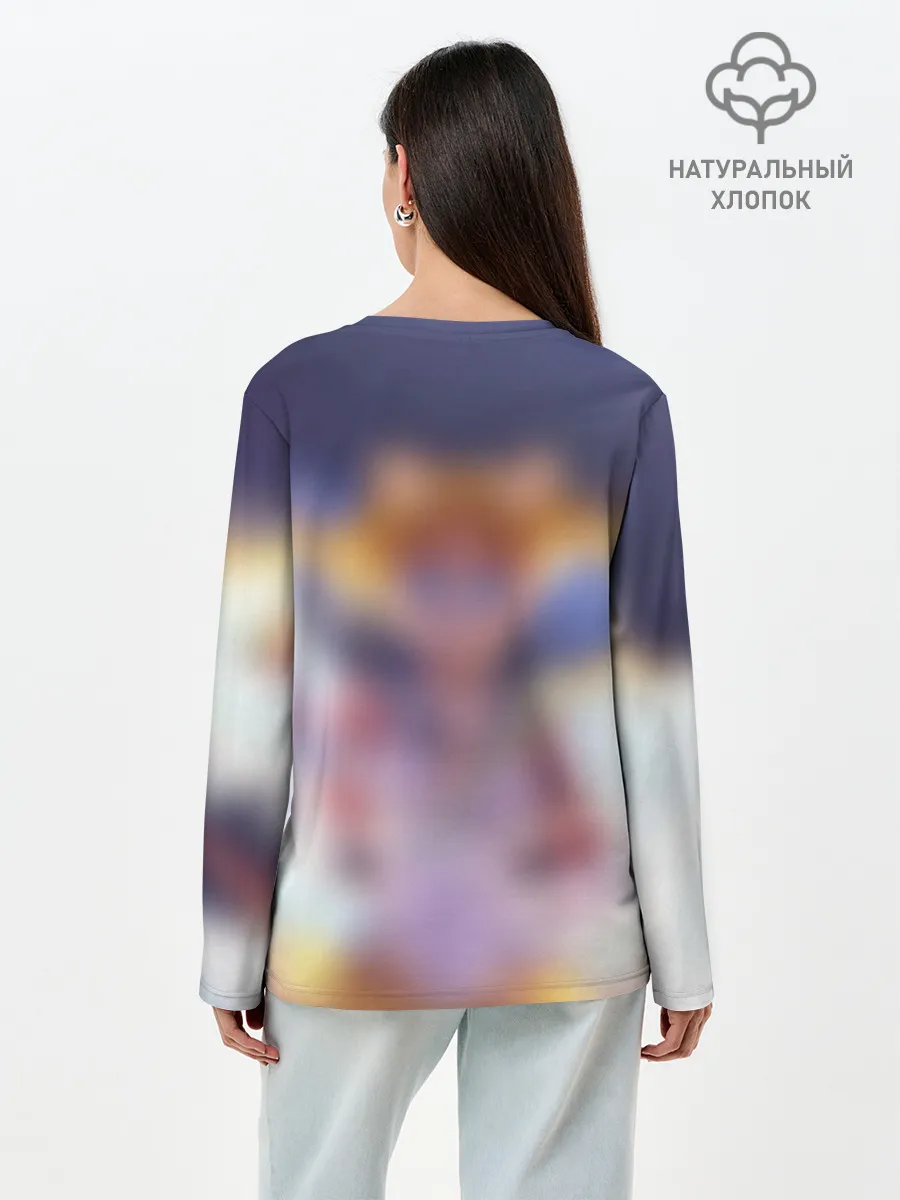 Лонгслив женский. Хлопок / SAILOR MOON