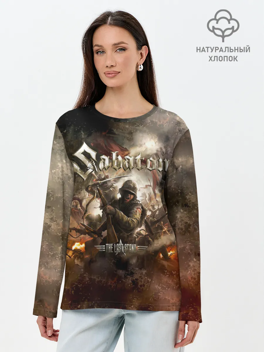 Лонгслив женский. Хлопок / Sabaton