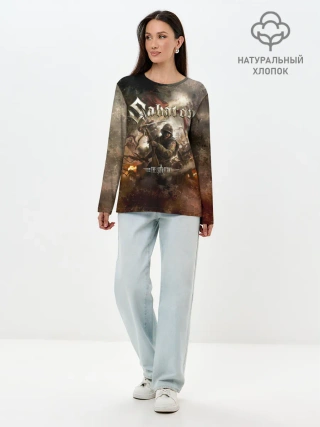 Лонгслив женский. Хлопок / Sabaton