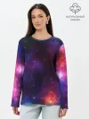 Лонгслив женский. Хлопок / КОСМОС | SPACE